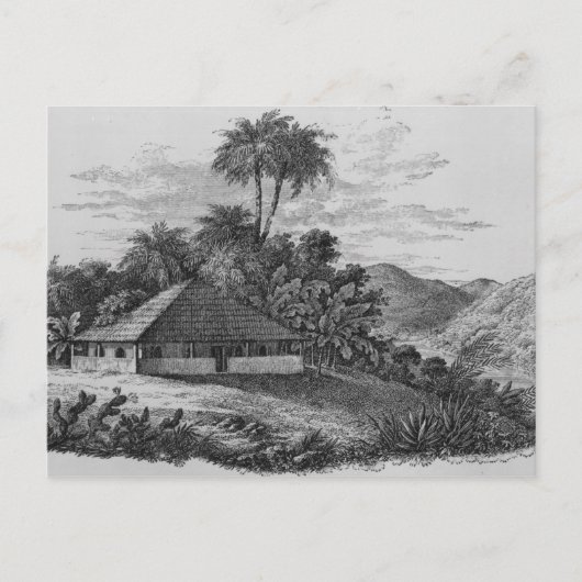 Carte Postale Une maison de planteur au Brésil (Devant)