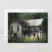 Carte Postale Une Maison rurale abandonnée du Missouri (Devant / Derrière)