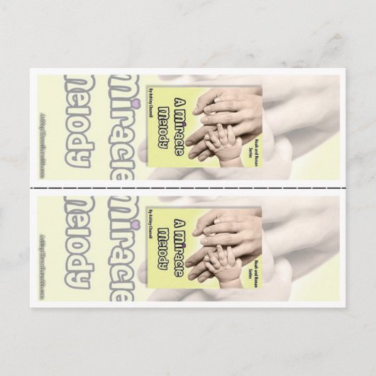 Carte Postale "Une mélodie de miracle" par des signets d'Ashley (Devant)