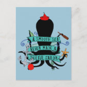 Carte Postale Une Mer Douce N'A Jamais Fait De Voilier Compétent (Devant)