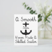 Carte Postale Une mer lisse (Debout devant)