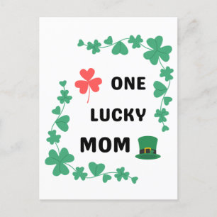 Carte Postale Une mère chanceuse irish