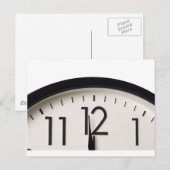 Carte Postale Une minute à minuit (Devant / Derrière)