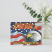 CARTE POSTALE UNE NATION (Debout devant)