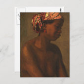 Carte Postale Une négligence de Thomas Eakins (Devant / Derrière)