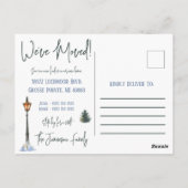 Carte Postale Une nouvelle maison pour les vacances Déménager (Dos)