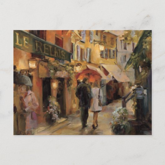 Carte Postale Une nuit à Paris (Devant)