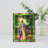 Carte Postale Une nuit de rythme africain (Debout devant)