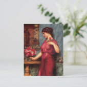 Carte Postale Une offre à la peinture à l'huile de Vénus (Debout devant)