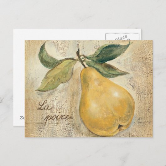 Carte Postale Une oreille jaune (Devant / Derrière)