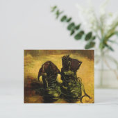 Carte Postale Une paire de chaussures de Vincent van Gogh (Debout devant)