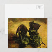 Carte Postale Une paire de chaussures de Vincent van Gogh (Devant / Derrière)