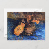 Carte Postale Une paire de chaussures de Vincent van Gogh 1887 (Devant / Derrière)