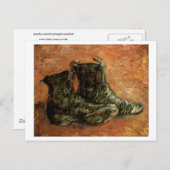Carte Postale Une paire de chaussures, Vincent van Gogh (Devant / Derrière)