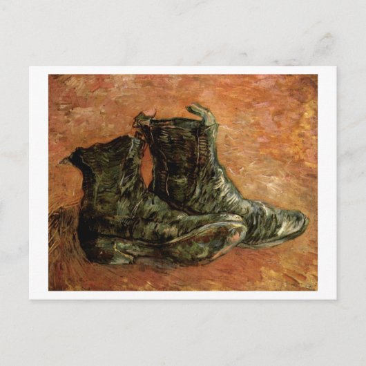 Carte Postale Une paire de chaussures, Vincent van Gogh (Devant)