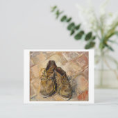 Carte Postale Une paire de chaussures, Vincent van Gogh (Debout devant)
