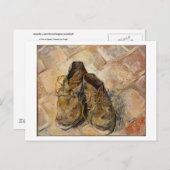 Carte Postale Une paire de chaussures, Vincent van Gogh (Devant / Derrière)