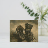 Carte Postale Une paire de chaussures, Vincent van Gogh (Debout devant)