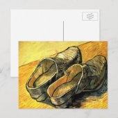 Carte Postale Une paire de cloches en cuir par Vincent van Gogh (Devant / Derrière)