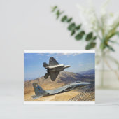 CARTE POSTALE UNE PAIRE DE RAPTOR (Debout devant)