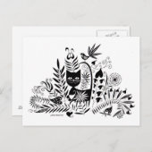 Carte Postale Une paire Purr-fect (Devant / Derrière)