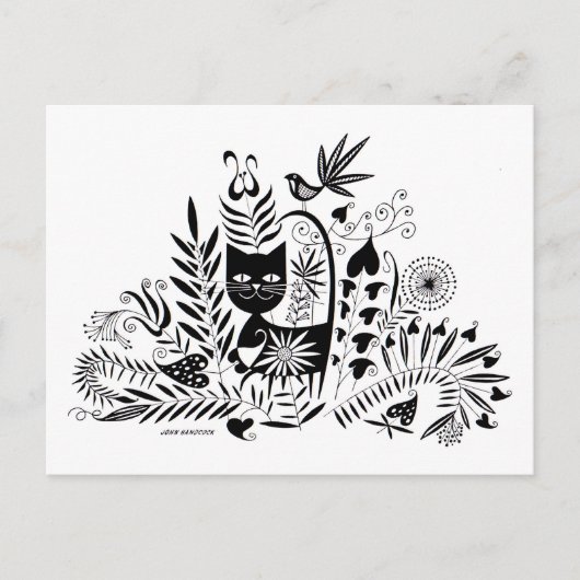 Carte Postale Une paire Purr-fect (Devant)