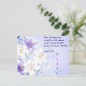 Carte Postale Une paix parfaite (Debout devant)