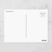 Carte Postale Une patte de canards (Dos)