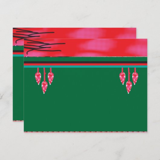 Carte Postale une peinture d'une grenouille dans un champ d'herb (Devant / Derrière)