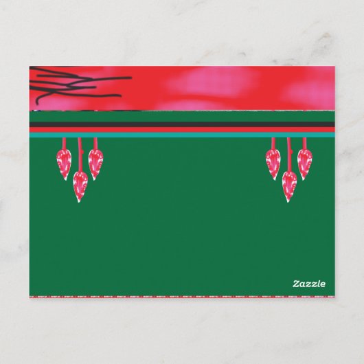 Carte Postale une peinture d'une grenouille dans un champ d'herb (Dos)