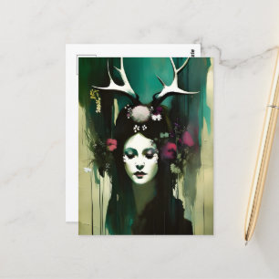 Carte Postale Une Peinture Pagan