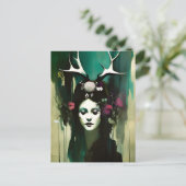 Carte Postale Une Peinture Pagan (Debout devant)