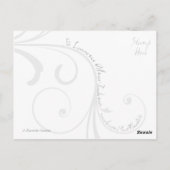 Carte Postale Une Personnalisation Favorite (Dos)