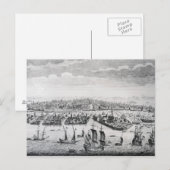 Carte Postale Une perspective de la ville de Venise (Devant / Derrière)