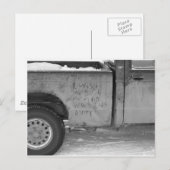 Carte Postale Une petite amie sale (Devant / Derrière)