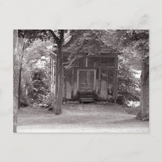 Carte Postale Une petite maison dans les bois (Devant)