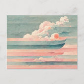 Carte Postale Une pièce d'art-vision pure et unique (Devant)