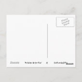 Carte Postale "Une pieuvre sur votre visage" (Dos)