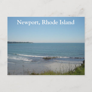 Carte Postale Une Plage À Newport, Rhode Island