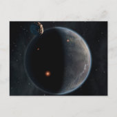 Carte Postale Une Planète Comme La Terre Riche En Carbone Et Sèc (Devant)
