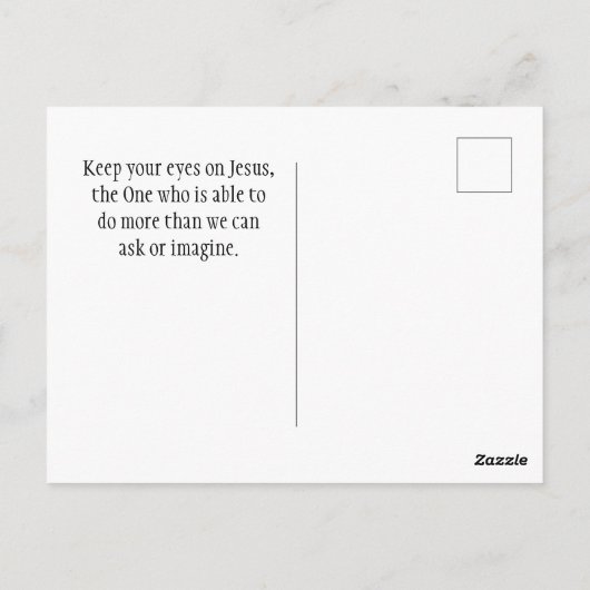 Carte Postale Une Prière Pour Vous Belle Cascade Nature (Dos)