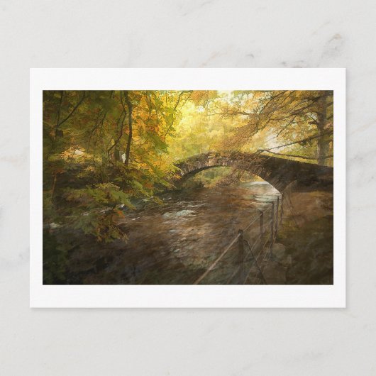 Carte Postale Une promenade à Ambleside ..... (Devant)