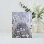 Carte Postale Une promenade dans le parc (Debout devant)