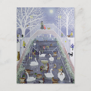 Carte Postale Une promenade dans le parc