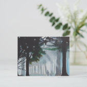 Carte Postale une promenade dans les bois (Debout devant)