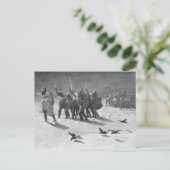 Carte Postale Une promenade viking (Debout devant)