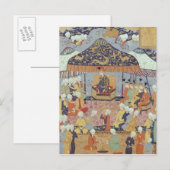 Carte Postale Une Réception Princesse (Devant / Derrière)