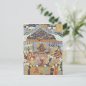 Carte Postale Une Réception Princesse (Debout devant)