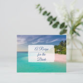 Carte Postale Une recette pour la Mariage mariée Recette Card (Debout devant)
