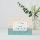 Carte Postale Une recette pour la Mariage mariée Recette Card (Debout devant)